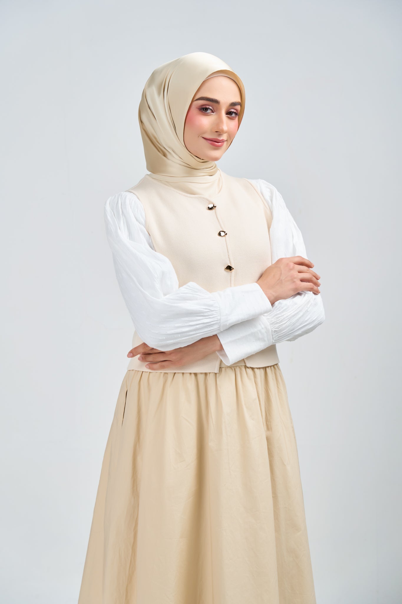 HoodX Luxe in Cashmere