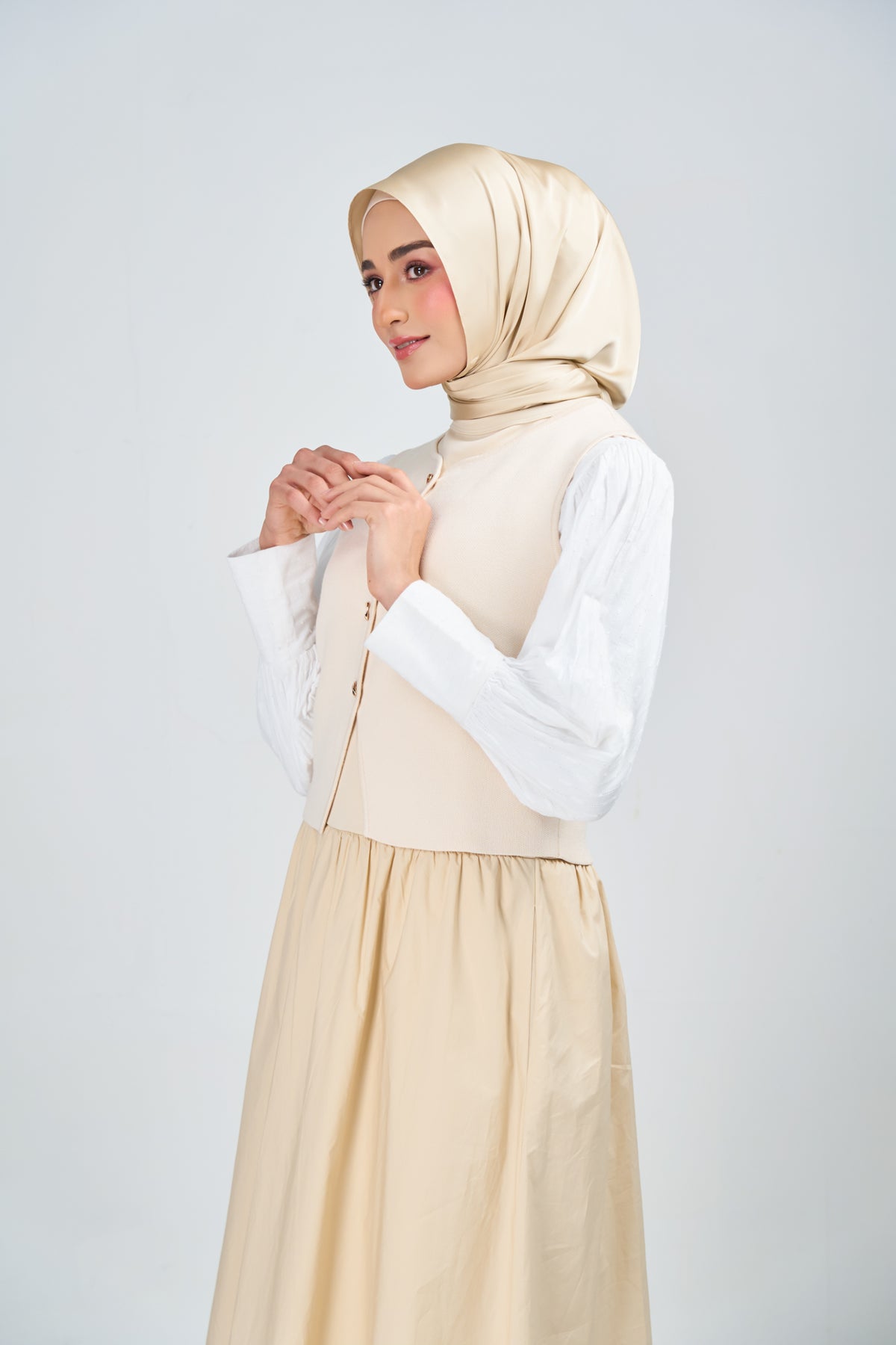 HoodX⁺Plus Luxe in Cashmere