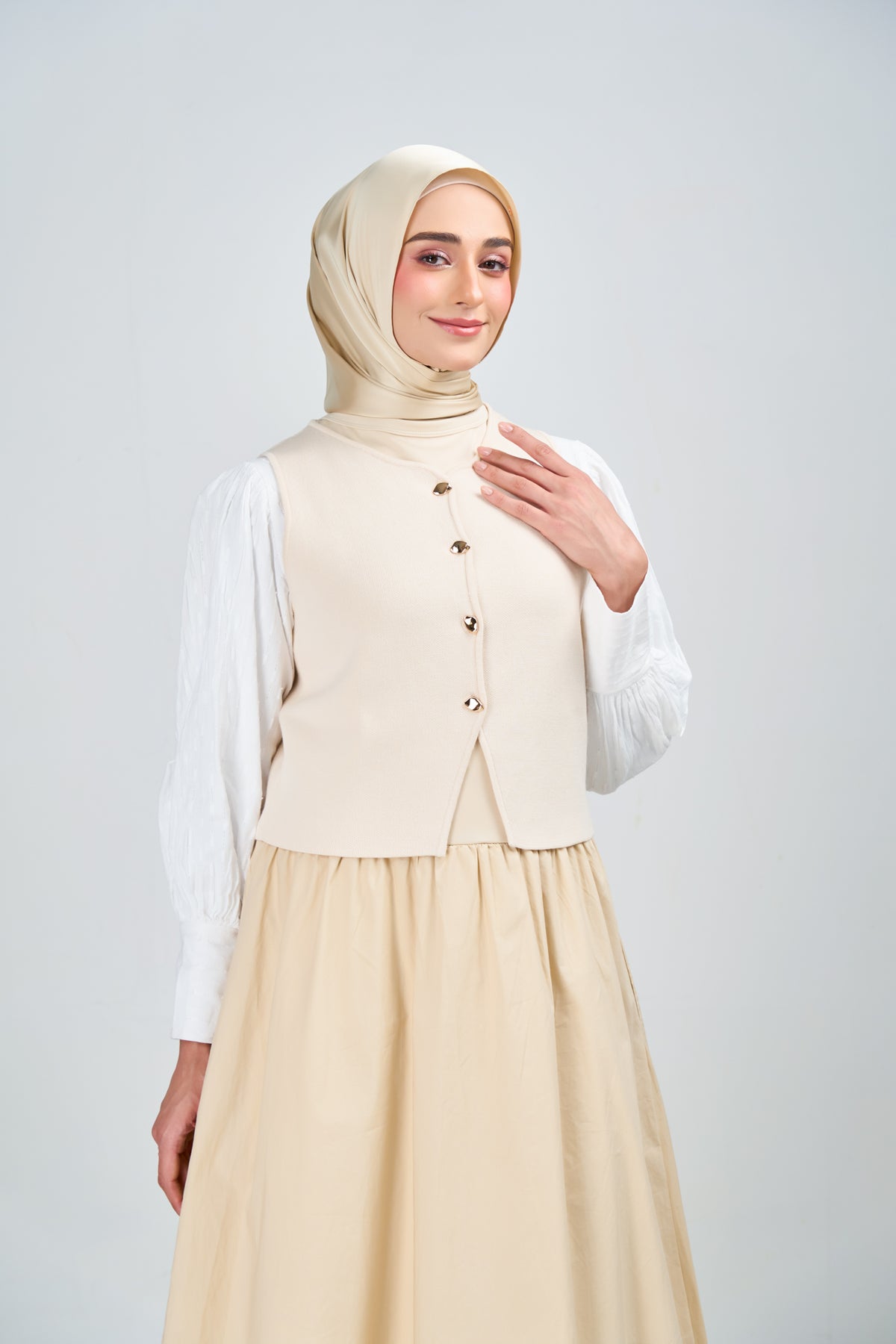 HoodX⁺Plus Luxe in Cashmere