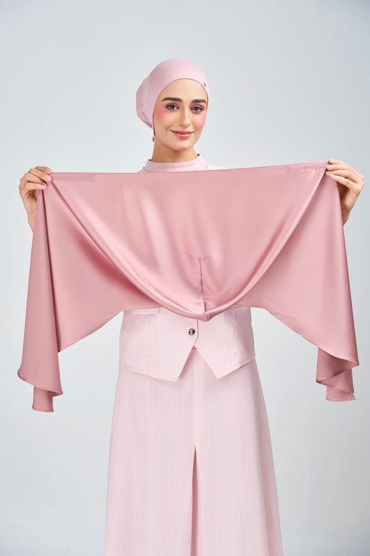 HoodX⁺Plus Luxe in Dahlia Pink