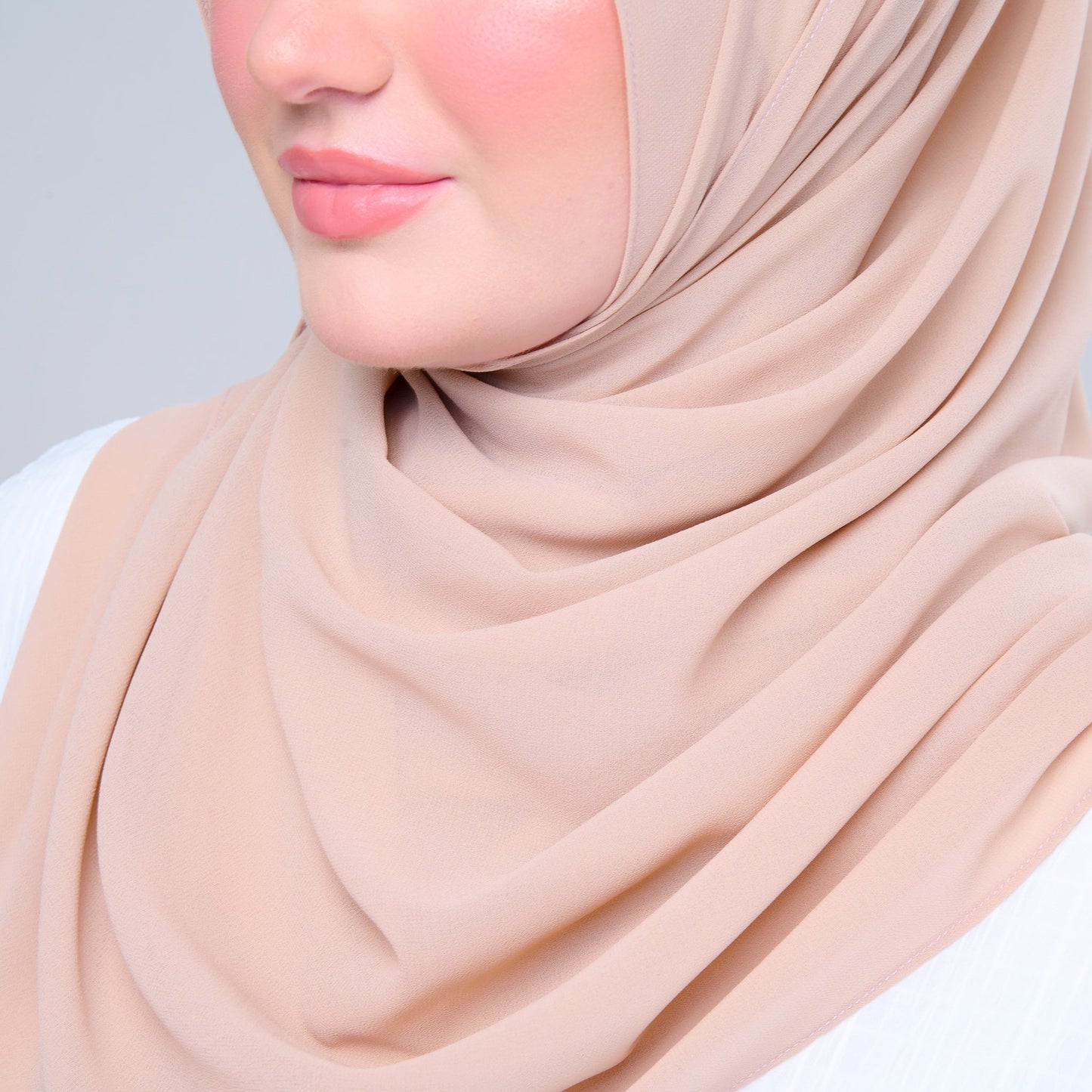 Basic Tag & Go | Heavy Chiffon in Pecan
