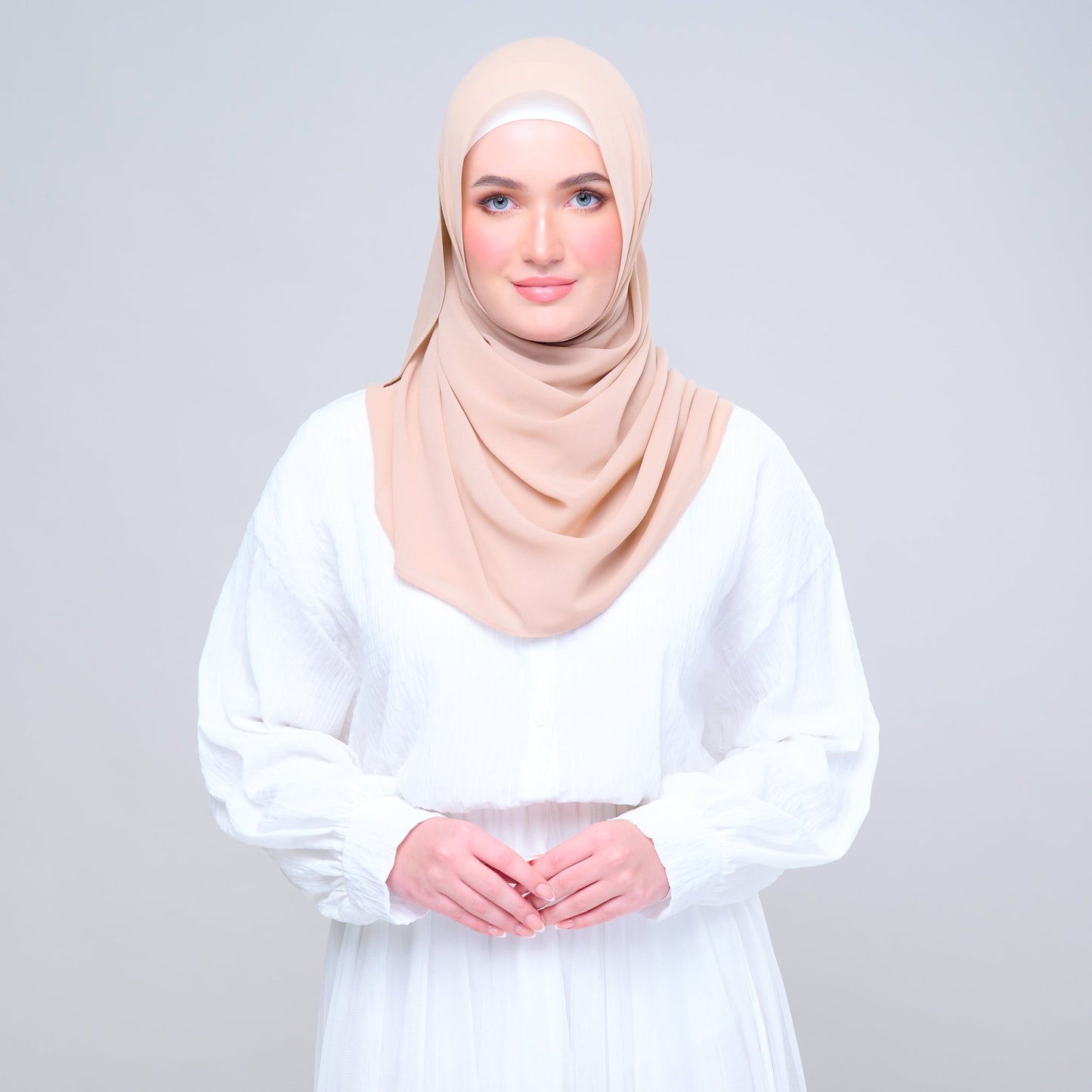 Basic Tag & Go | Heavy Chiffon in Pecan