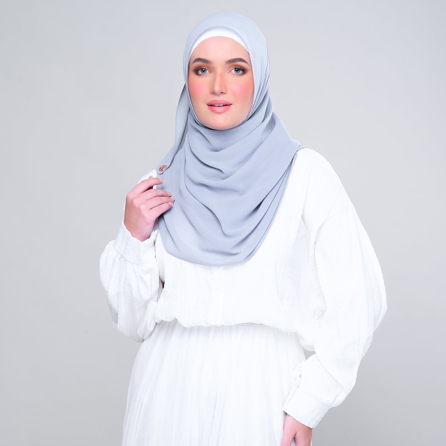 'New' Basic Tag & Go | Heavy Chiffon in Cornflower