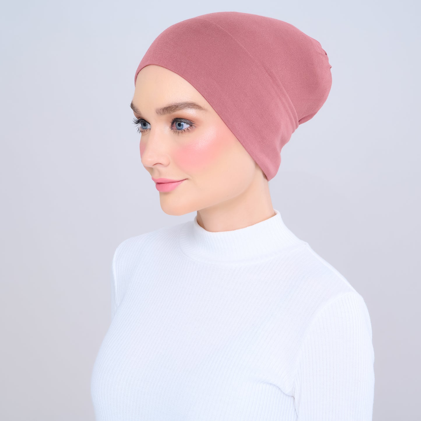Viscose Snowcap in Teracotta