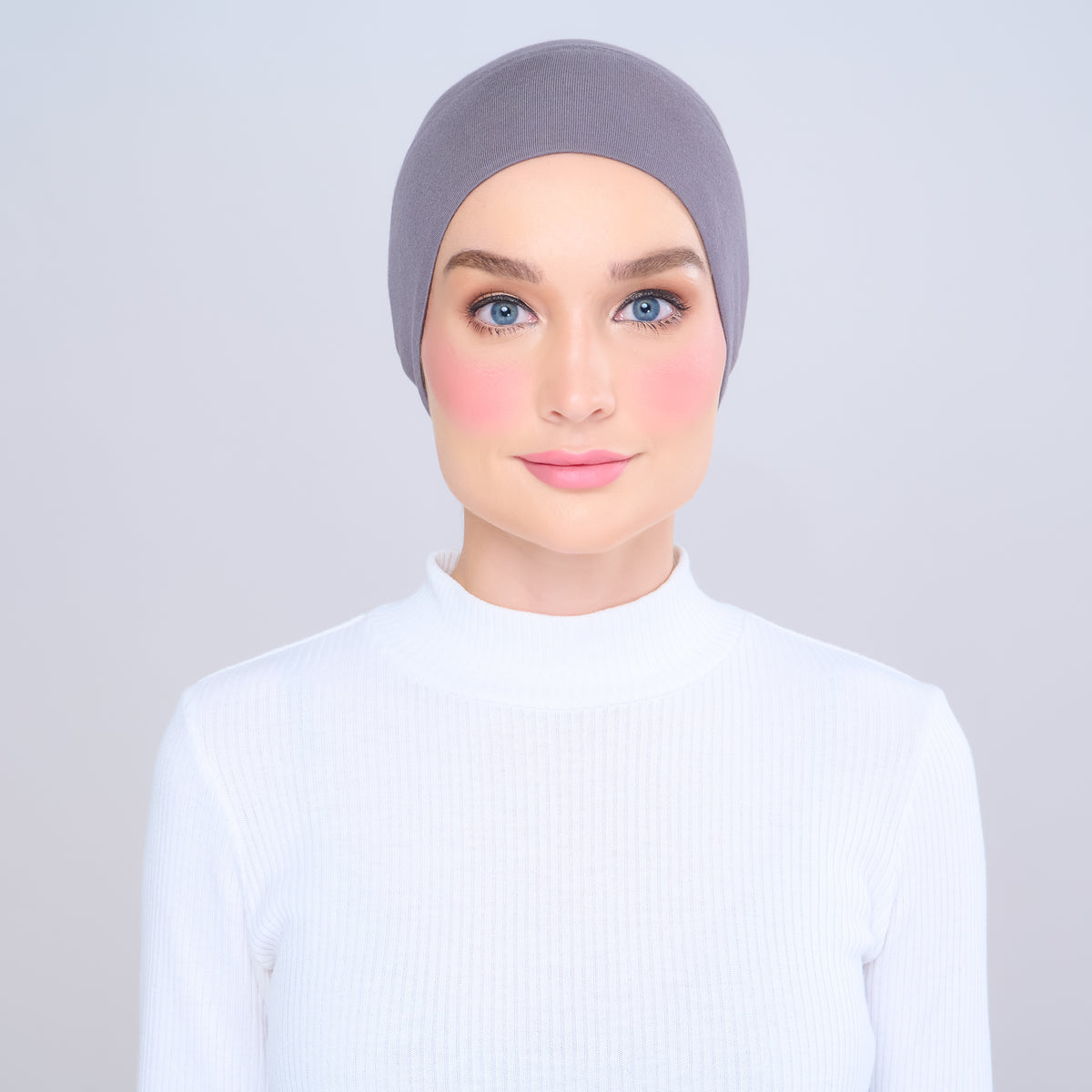 Viscose Snowcap in Charcoal