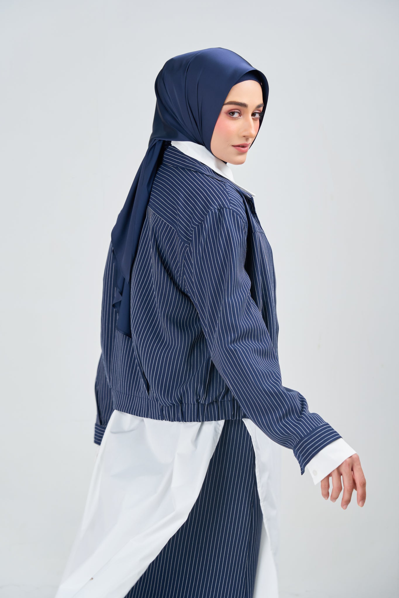 HoodX⁺Plus Luxe in Navy