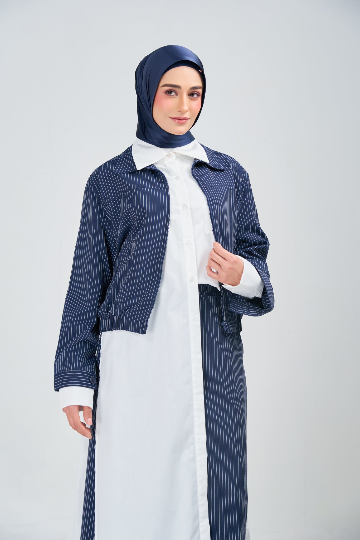 HoodX⁺Plus Luxe in Navy