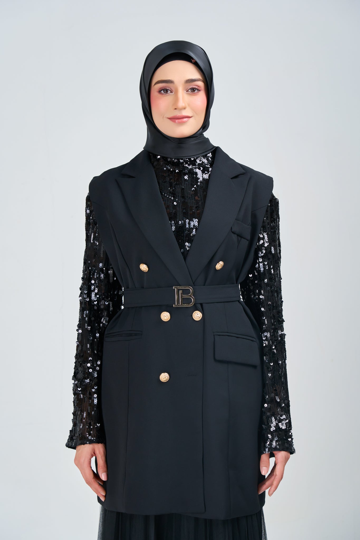 HoodX⁺Plus Luxe in Raven Black
