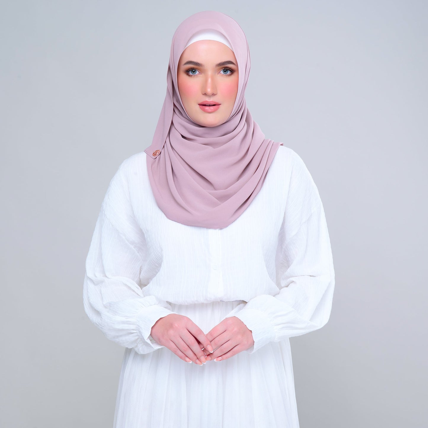 'New' Basic Tag & Go | Heavy Chiffon in Rose Pink