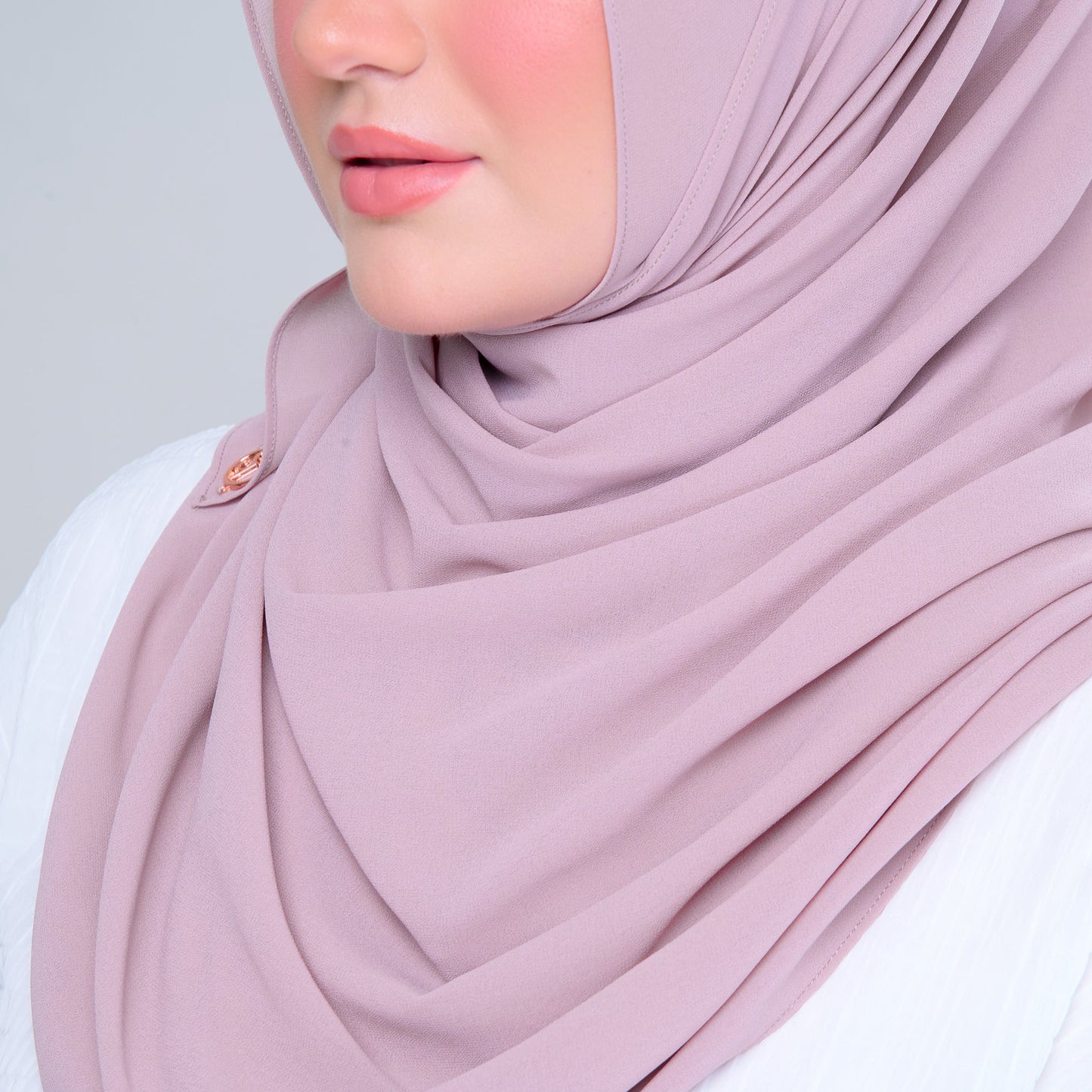 'New' Basic Tag & Go | Heavy Chiffon in Rose Pink