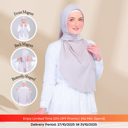 Instant Tag n' Go Butterfly | Ribbed Jersey in Taupe