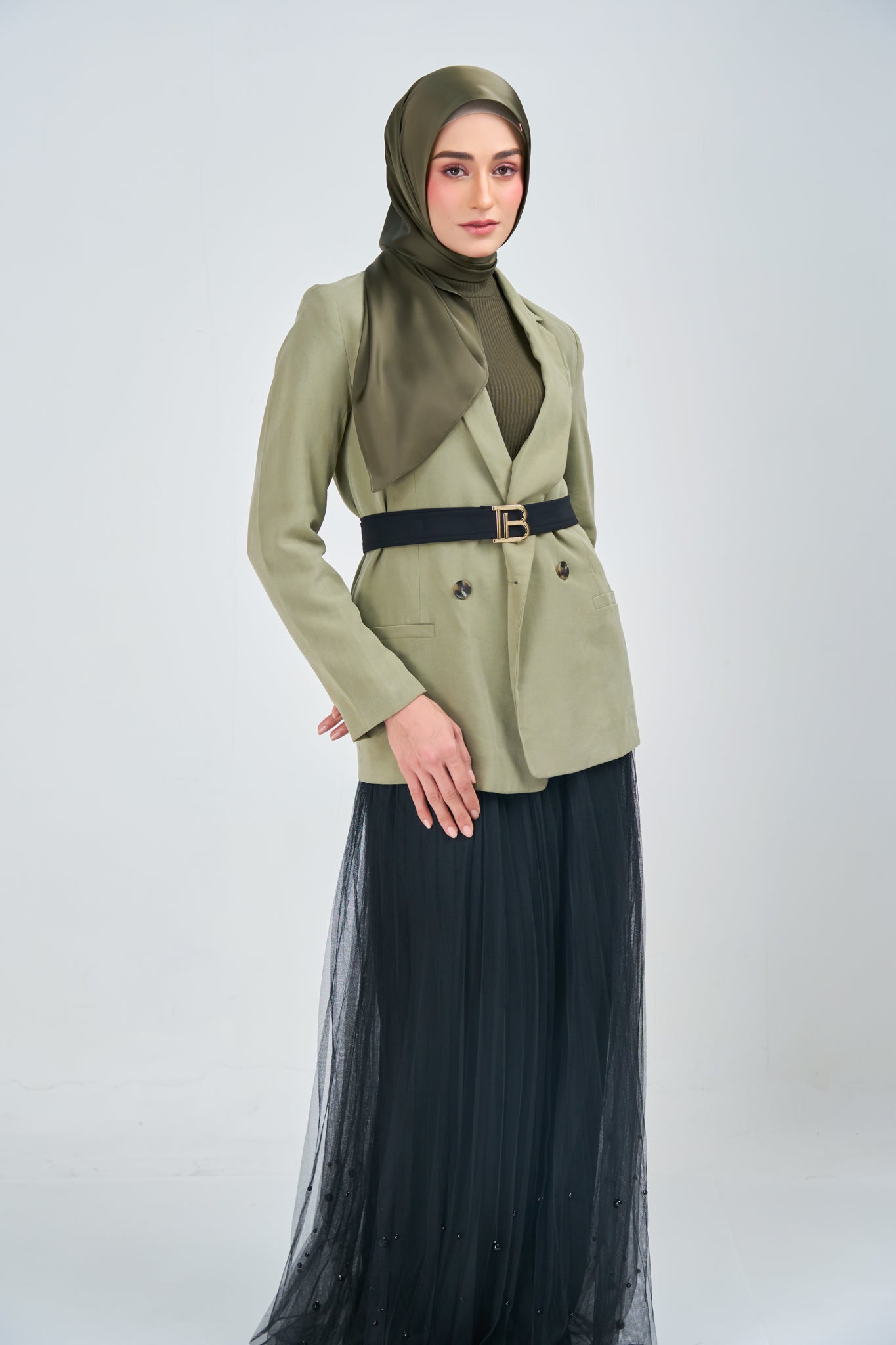 HoodX Luxe in Terra Olive