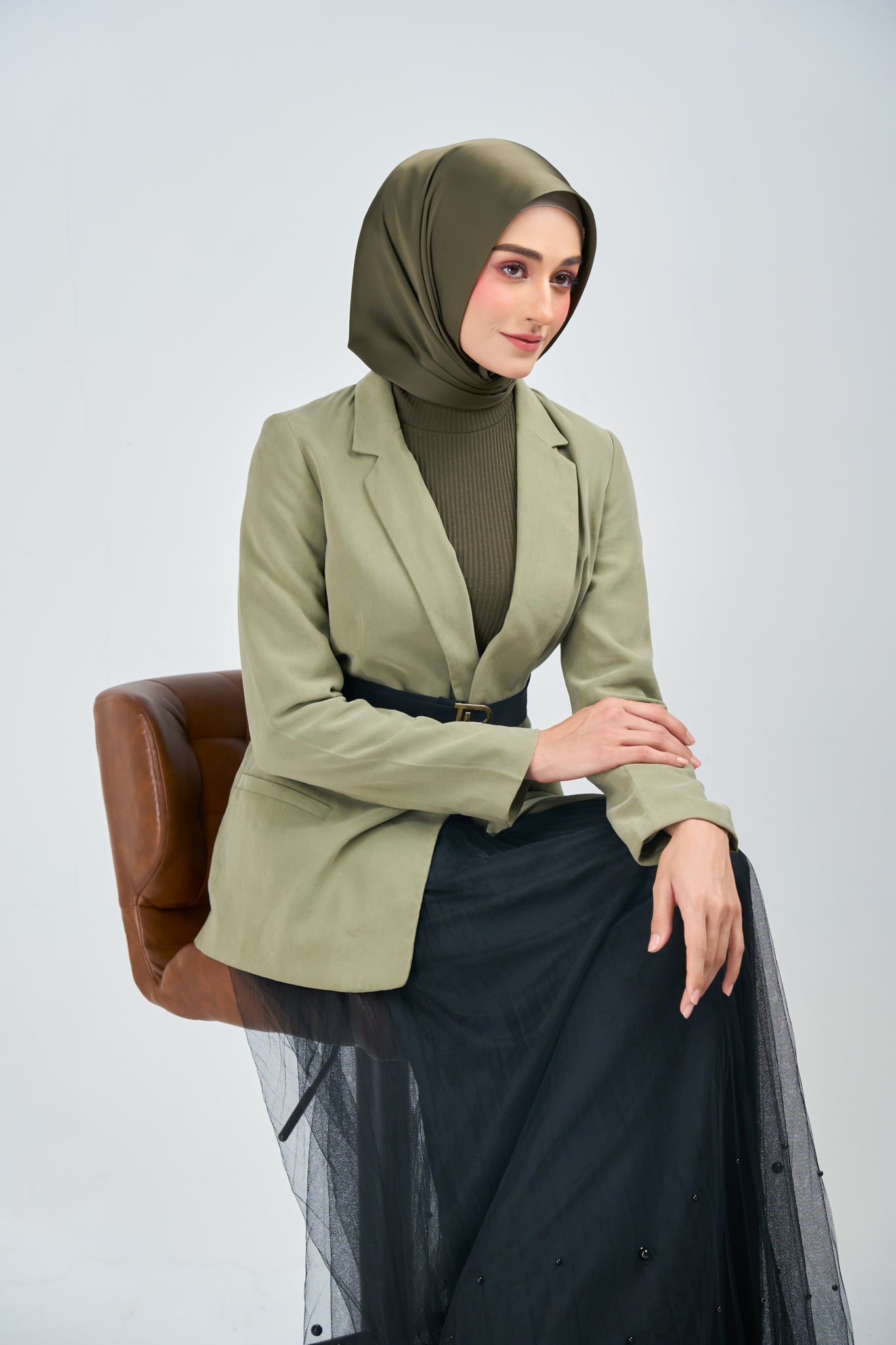 HoodX Luxe in Terra Olive