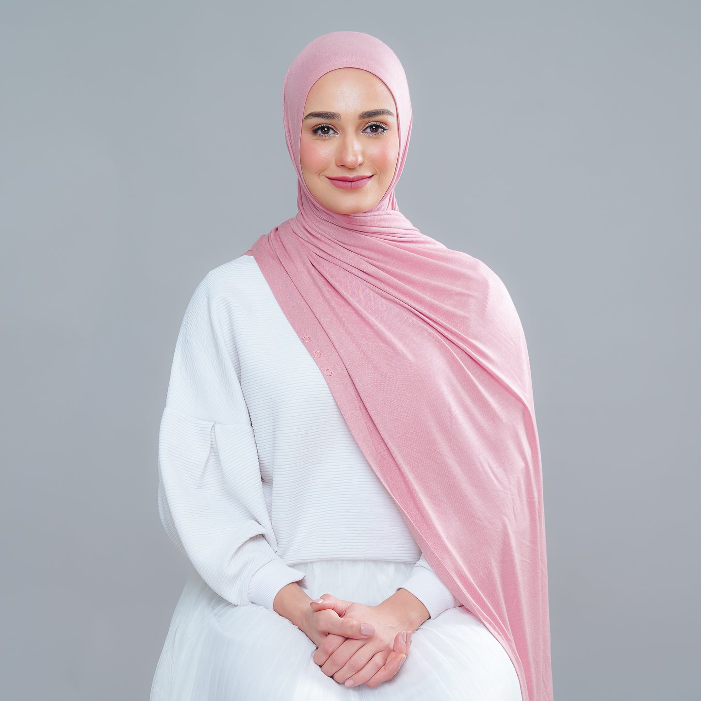Calla Shawl Dusty Pink