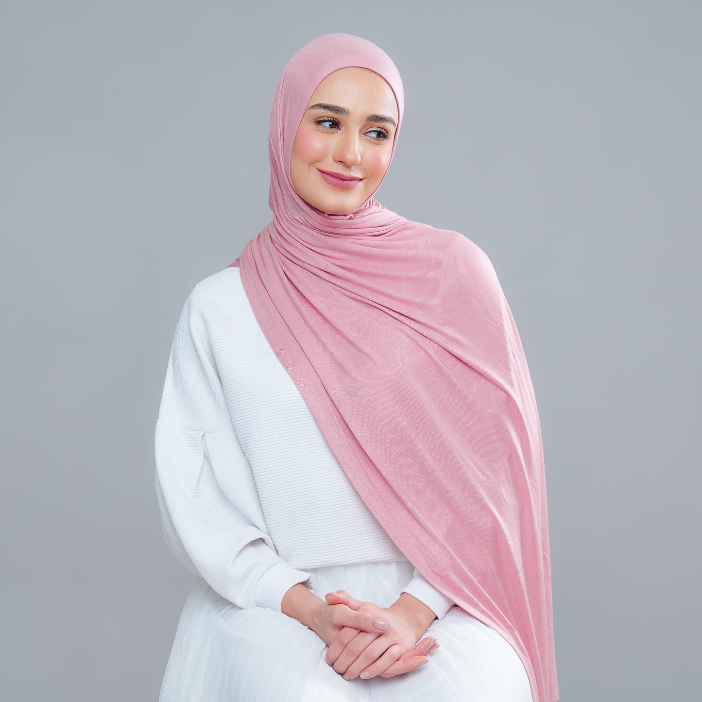 Calla Shawl Dusty Pink