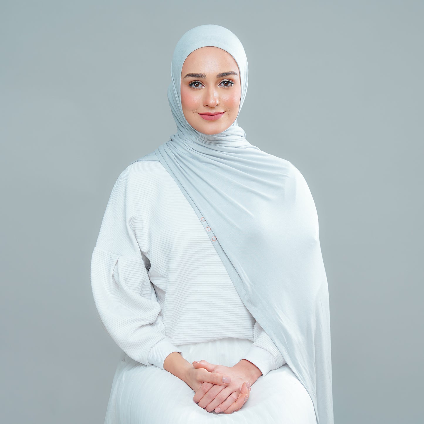 Calla Button Series in Platinum