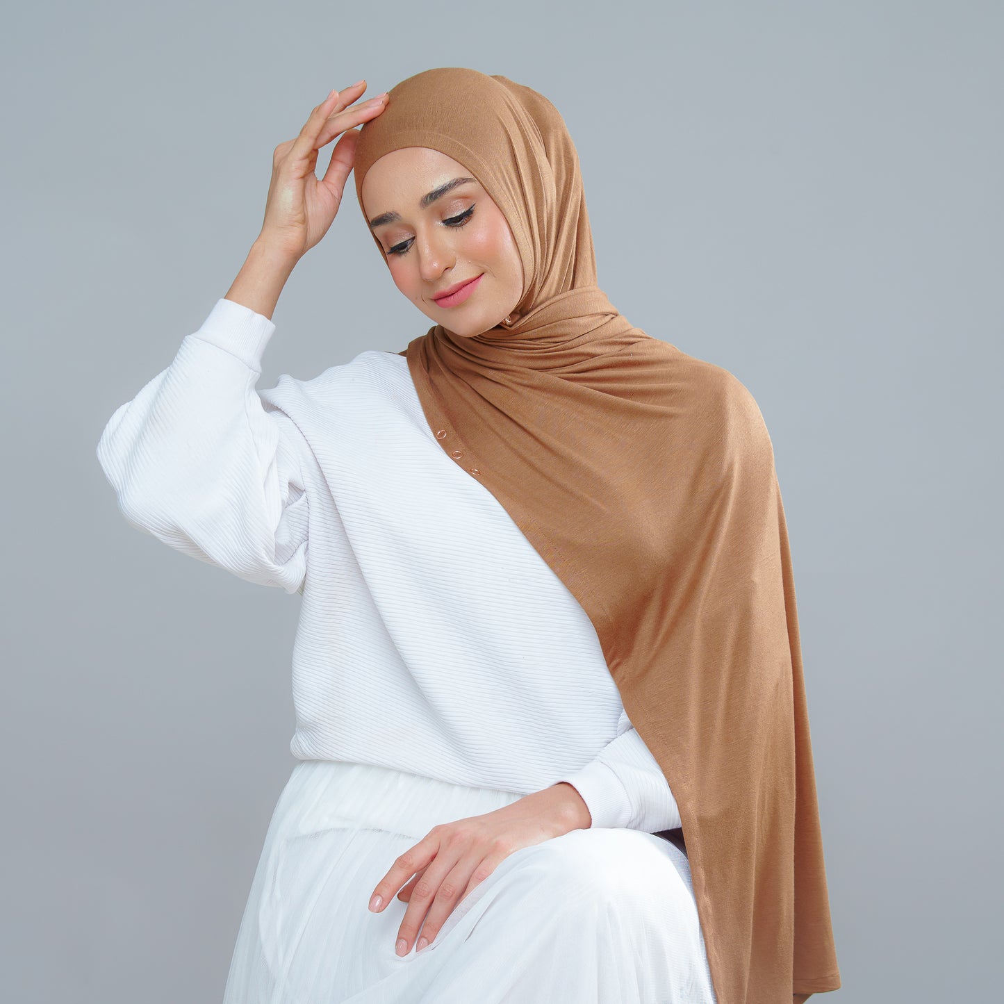 Calla Shawl in Bronze