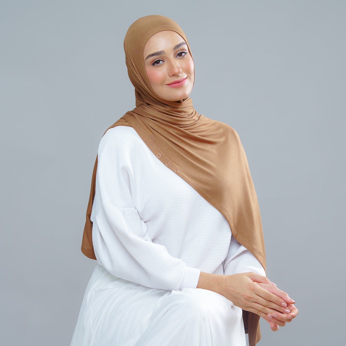 Calla Shawl in Bronze
