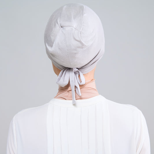 Cleo Tie-Inner in Silver Grey