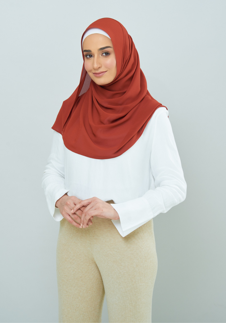 Semi-Instant Dolly in Brick Red