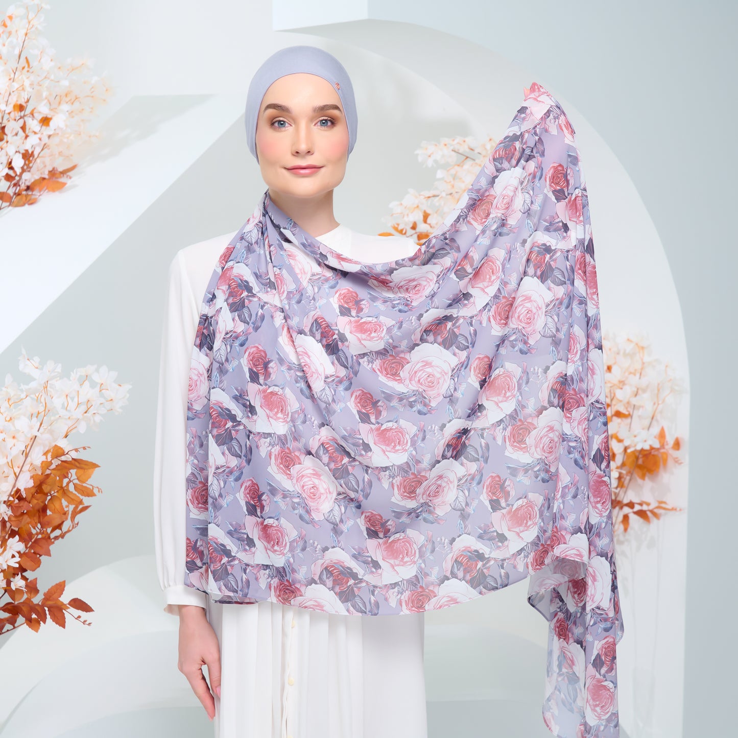 LE Printed Dolce in Blush Rose