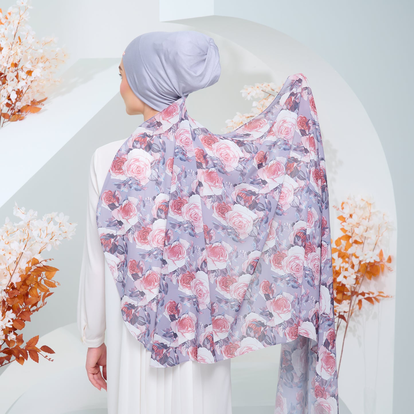 LE Printed Dolce in Blush Rose