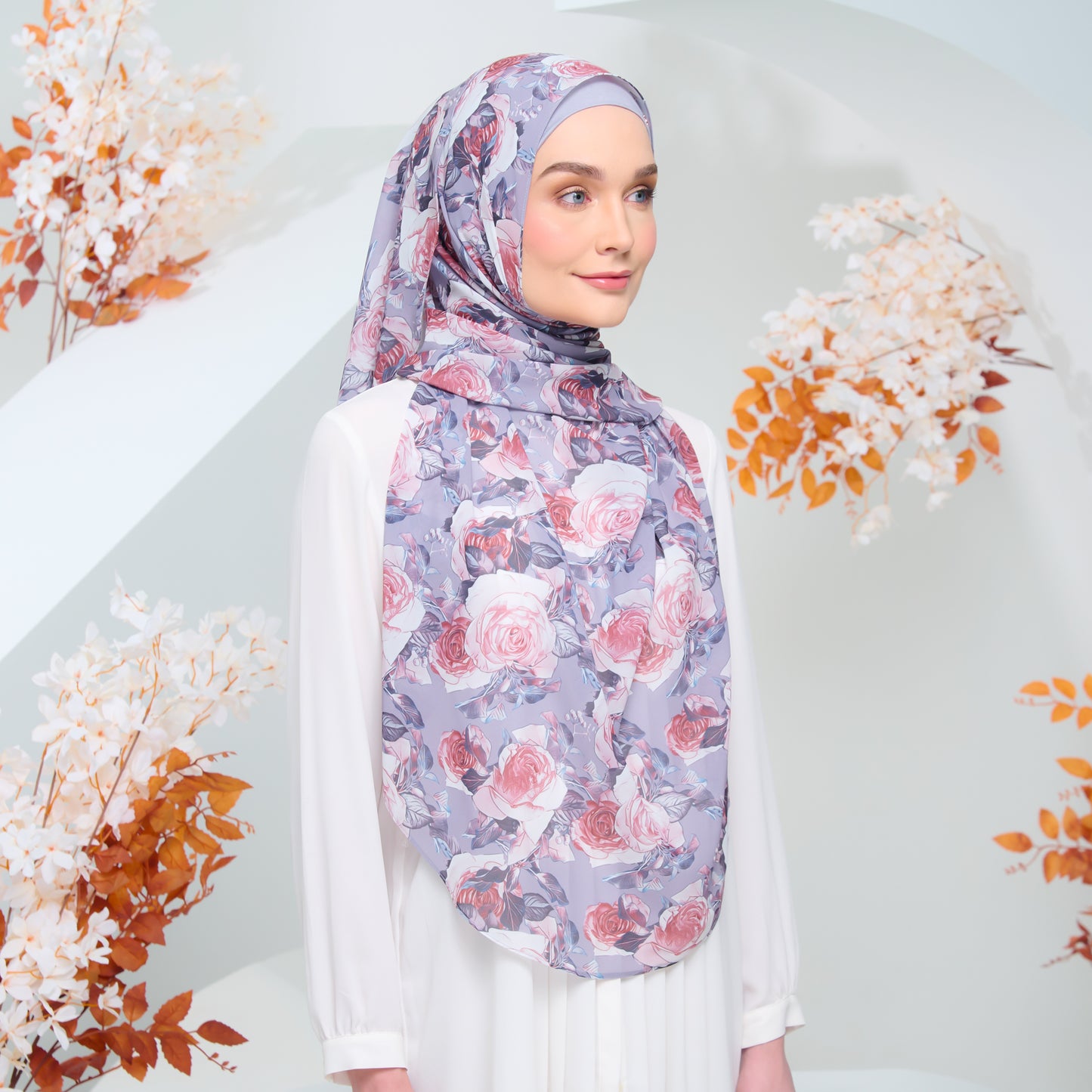 LE Printed Dolce in Blush Rose