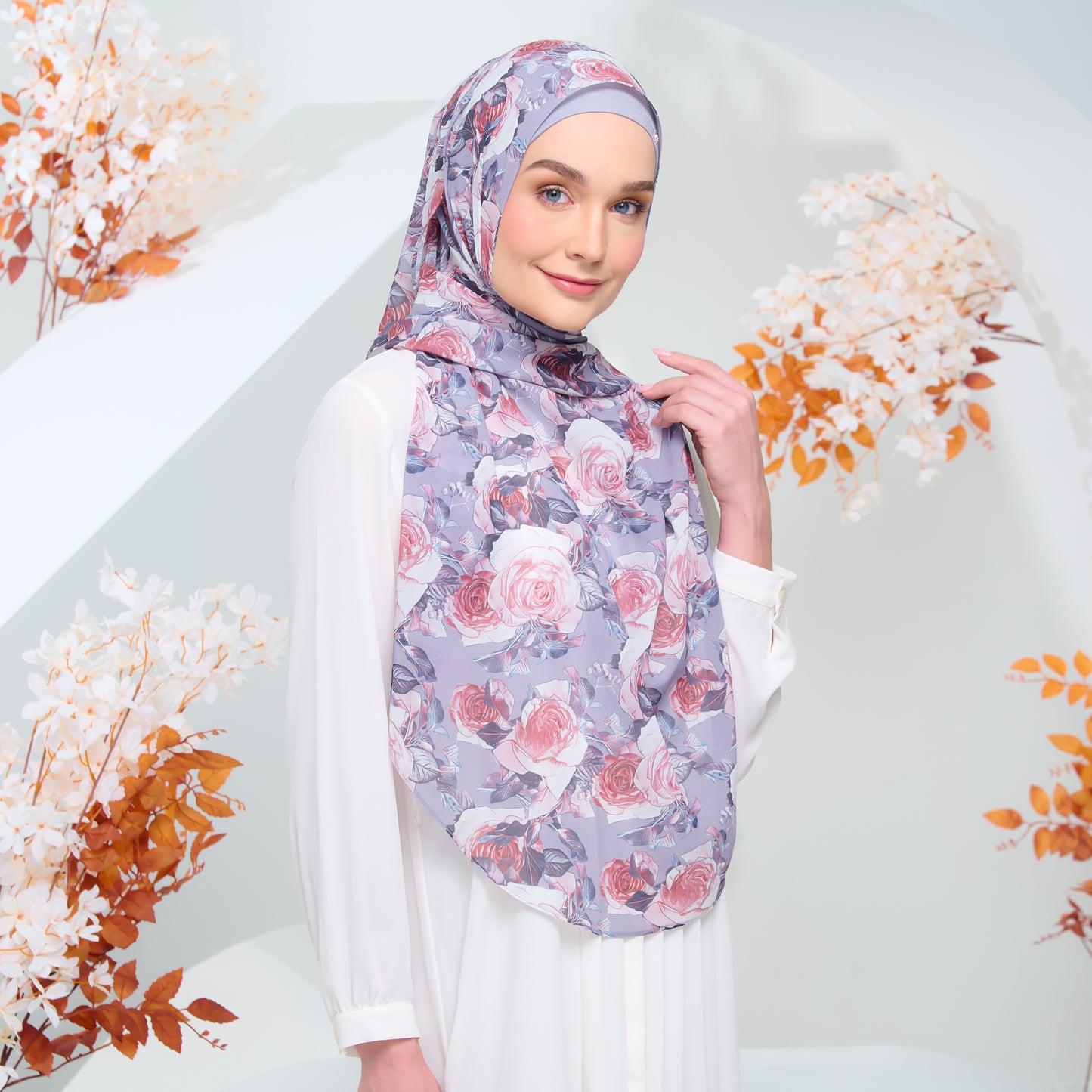 LE Printed Dolce in Blush Rose