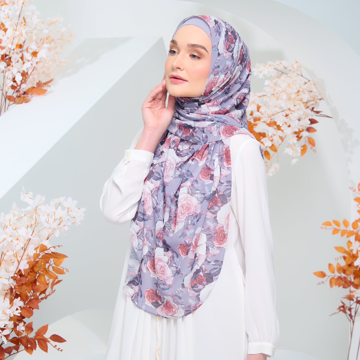 LE Printed Dolce in Blush Rose