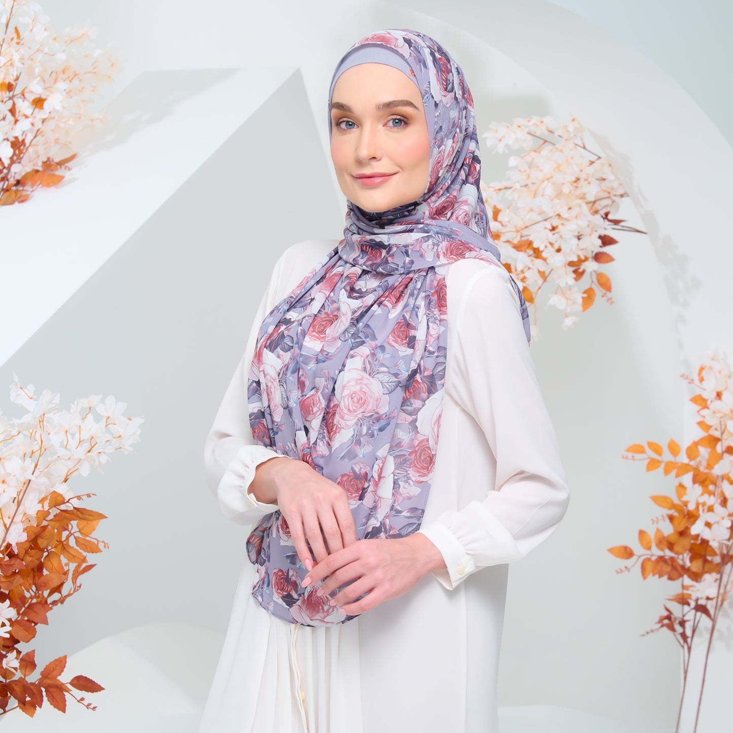 LE Printed Dolce in Blush Rose