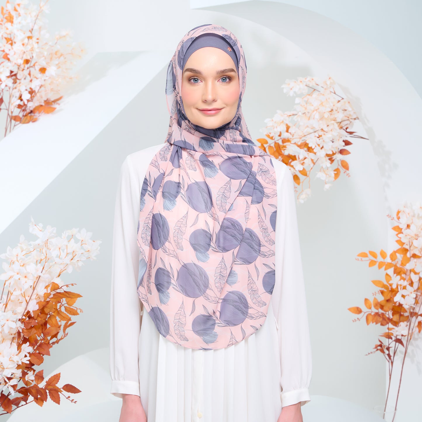 LE Printed Dolce in Blush Periwinkle