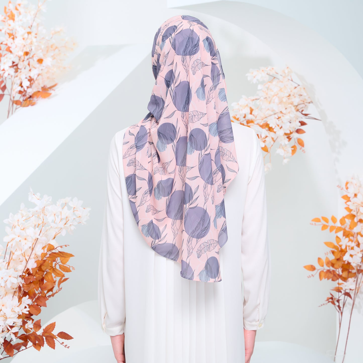 LE Printed Dolce in Blush Periwinkle