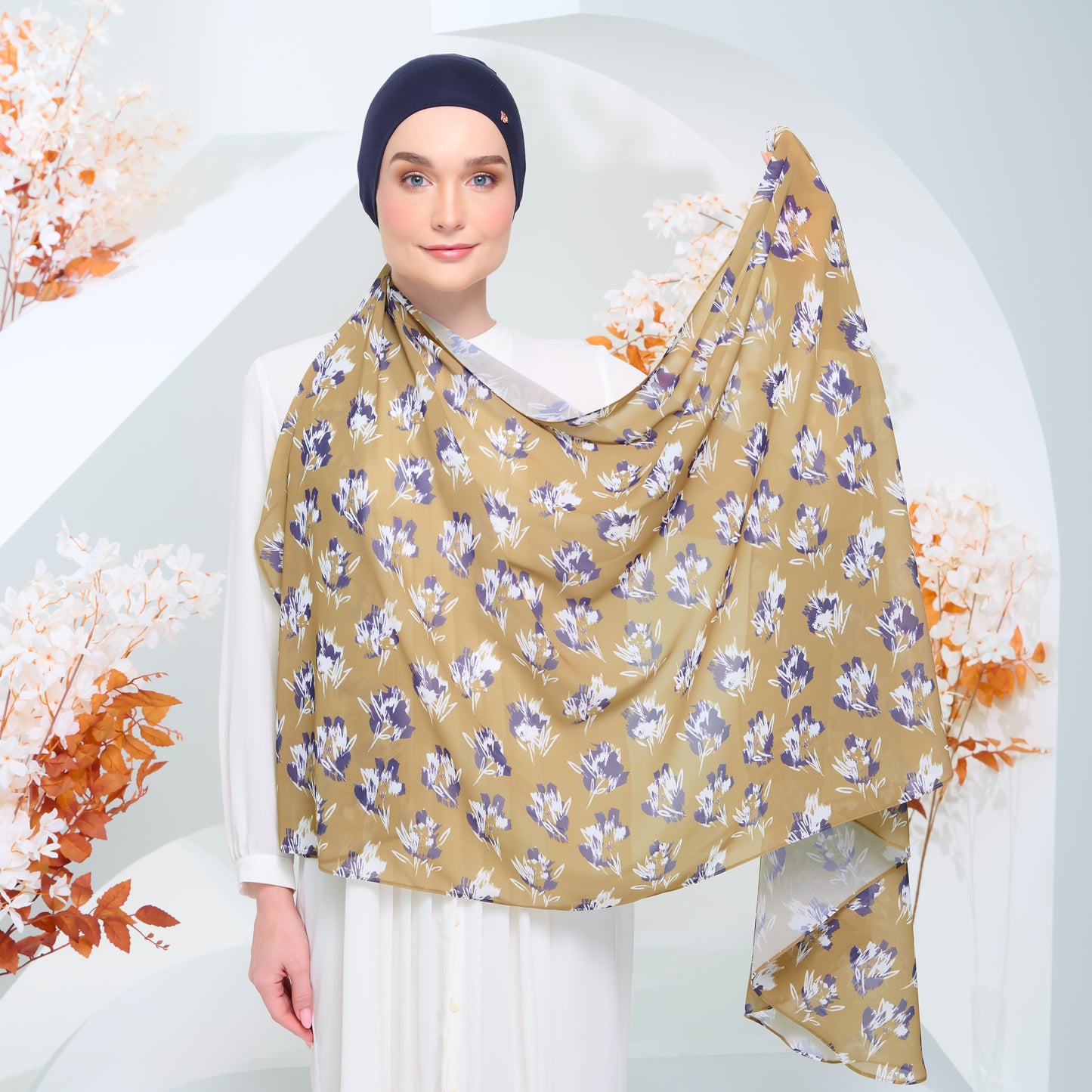 LE Printed Dolce in Dark Latte