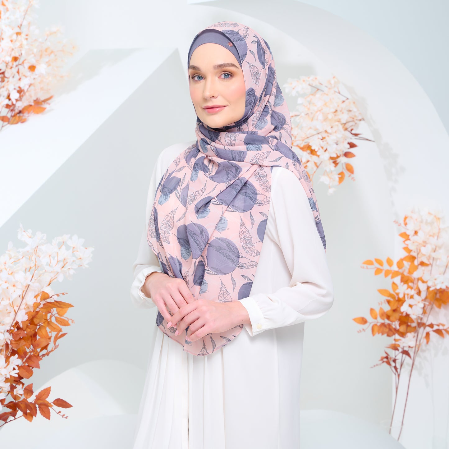 LE Printed Dolce in Blush Periwinkle