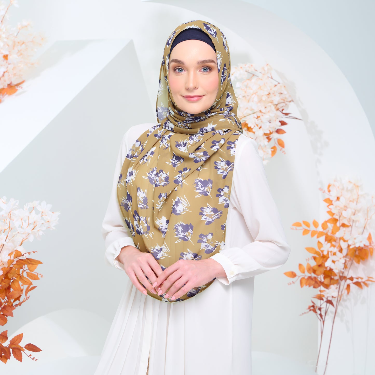 LE Printed Dolce in Dark Latte