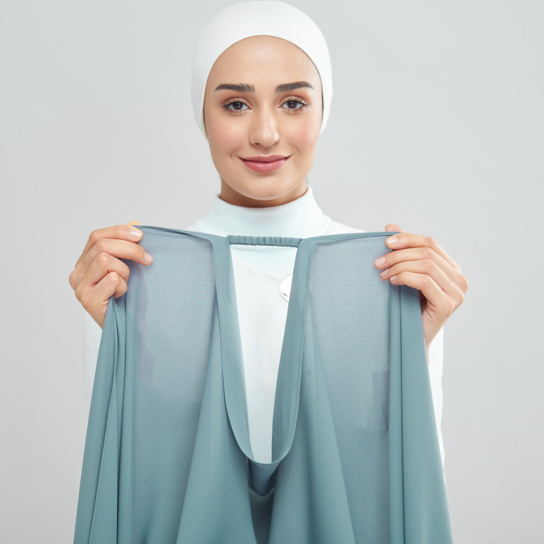 Semi-Instant Eleanor in Dusty Blue