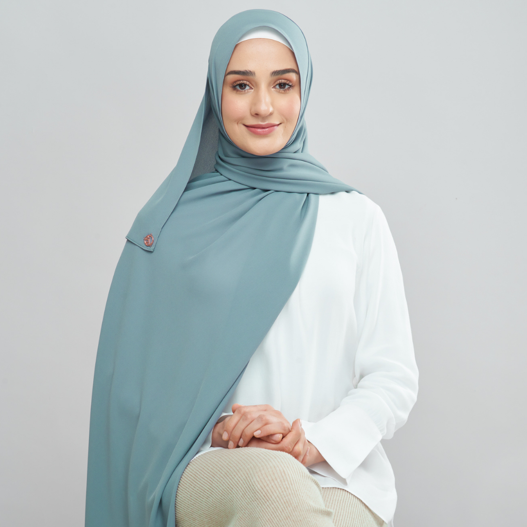 Semi-Instant Eleanor in Dusty Blue