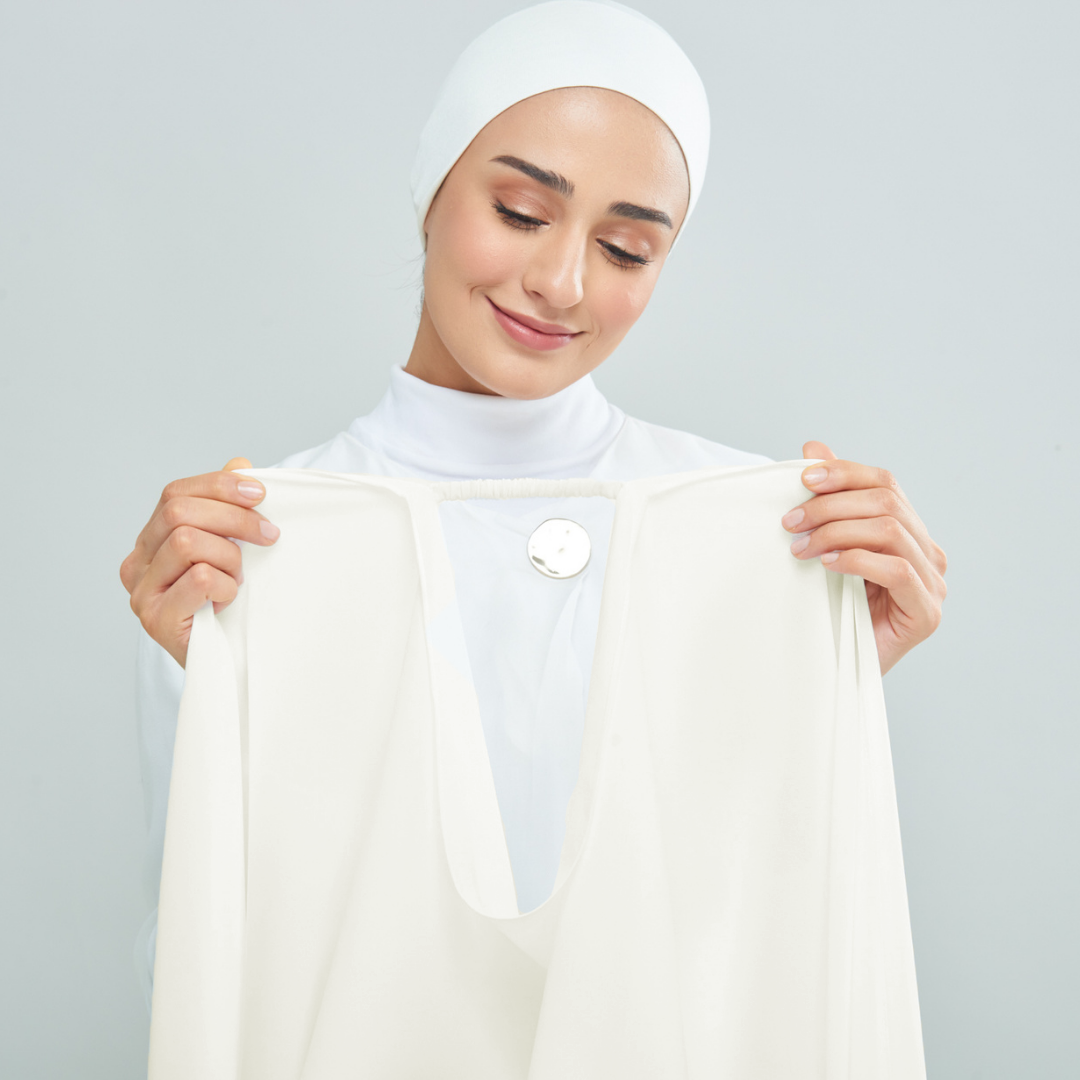 Semi-Instant Eleanor in Eggshell White