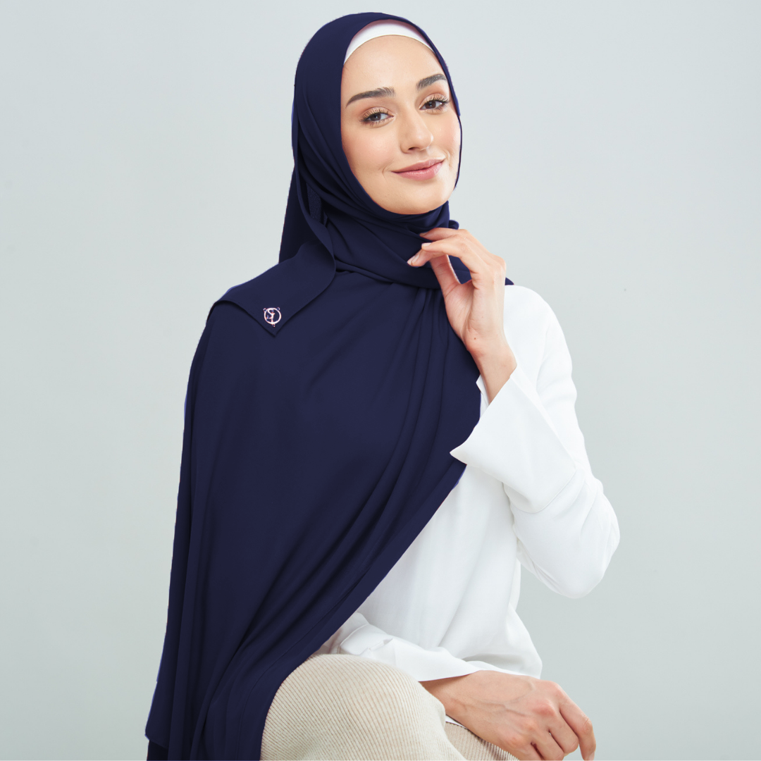 Semi-Instant Eleanor in Navy Blue