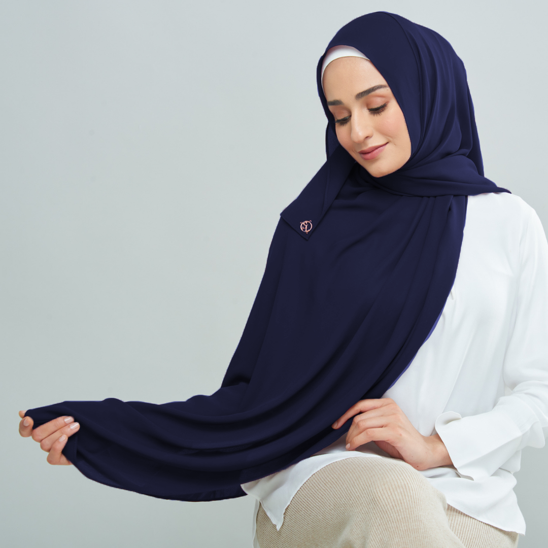 Semi-Instant Eleanor in Navy Blue