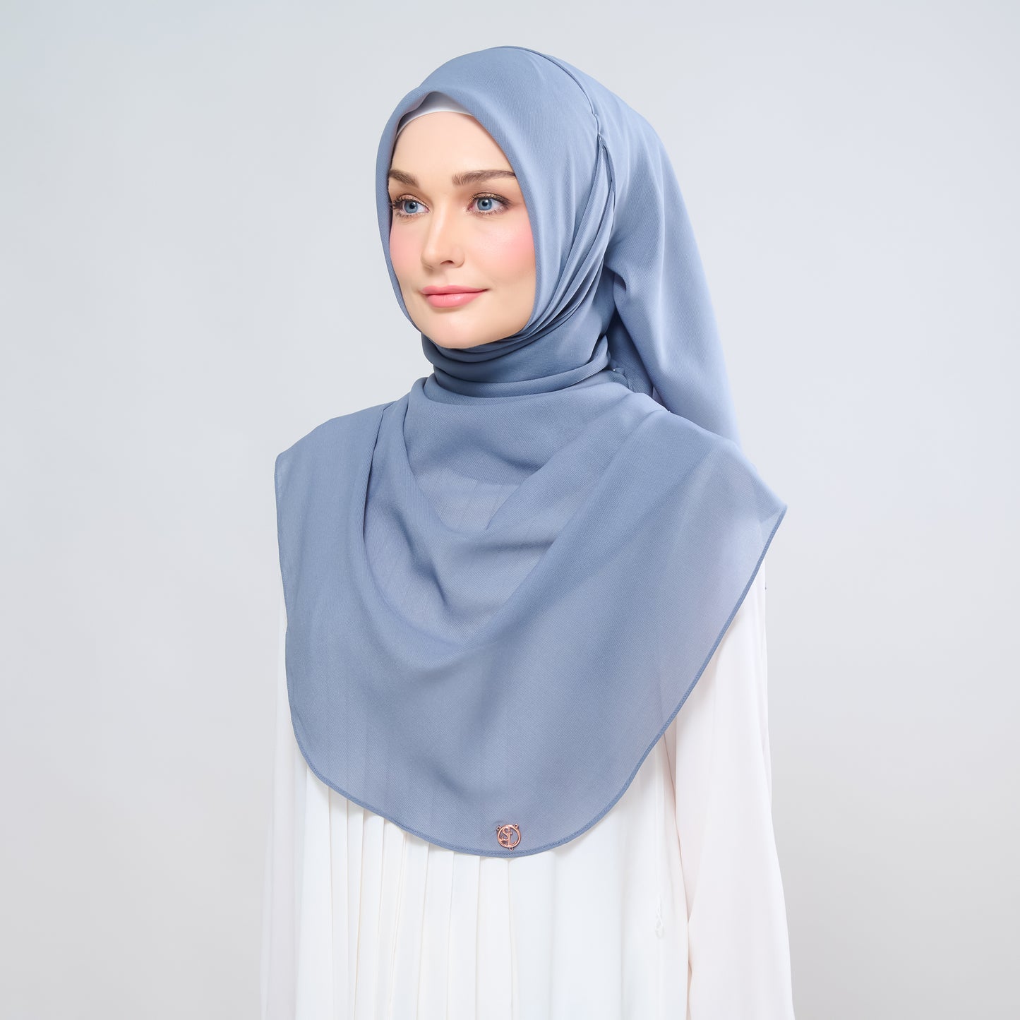 Hayfa Bawal Curve 48 in Dark Grey