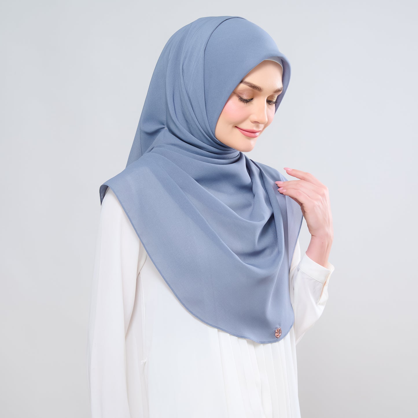 Hayfa Bawal Curve 48 in Dark Grey