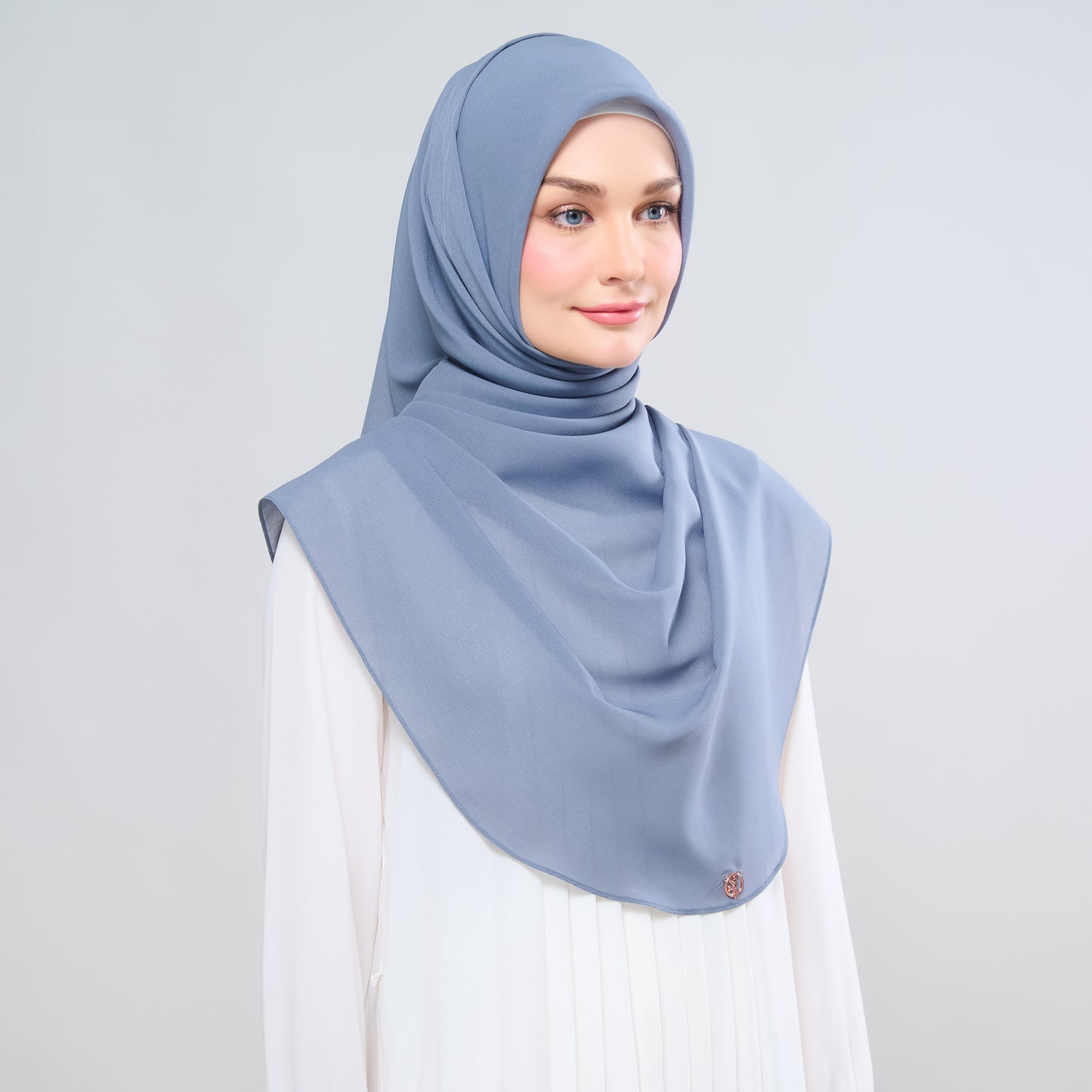 Hayfa Bawal Curve 48 in Dark Grey