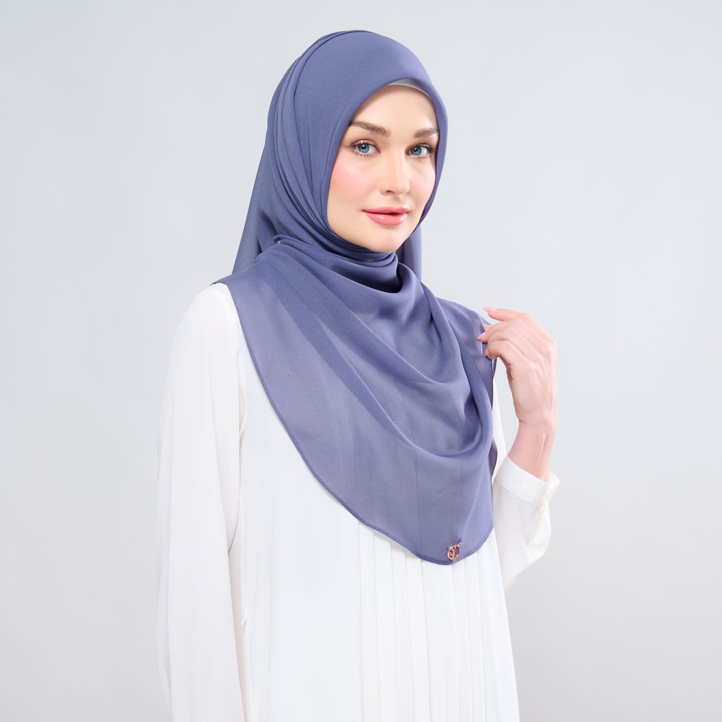 Hayfa Bawal Curve 48 in Heather