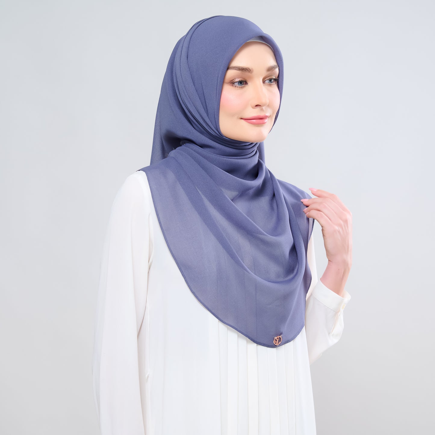 Hayfa Bawal Curve 48 in Heather