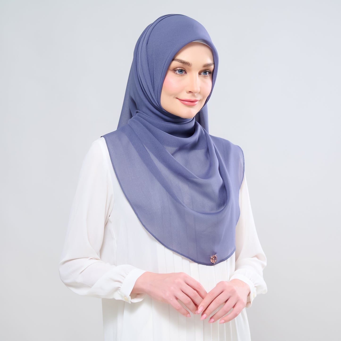 Hayfa Bawal Curve 48 in Heather