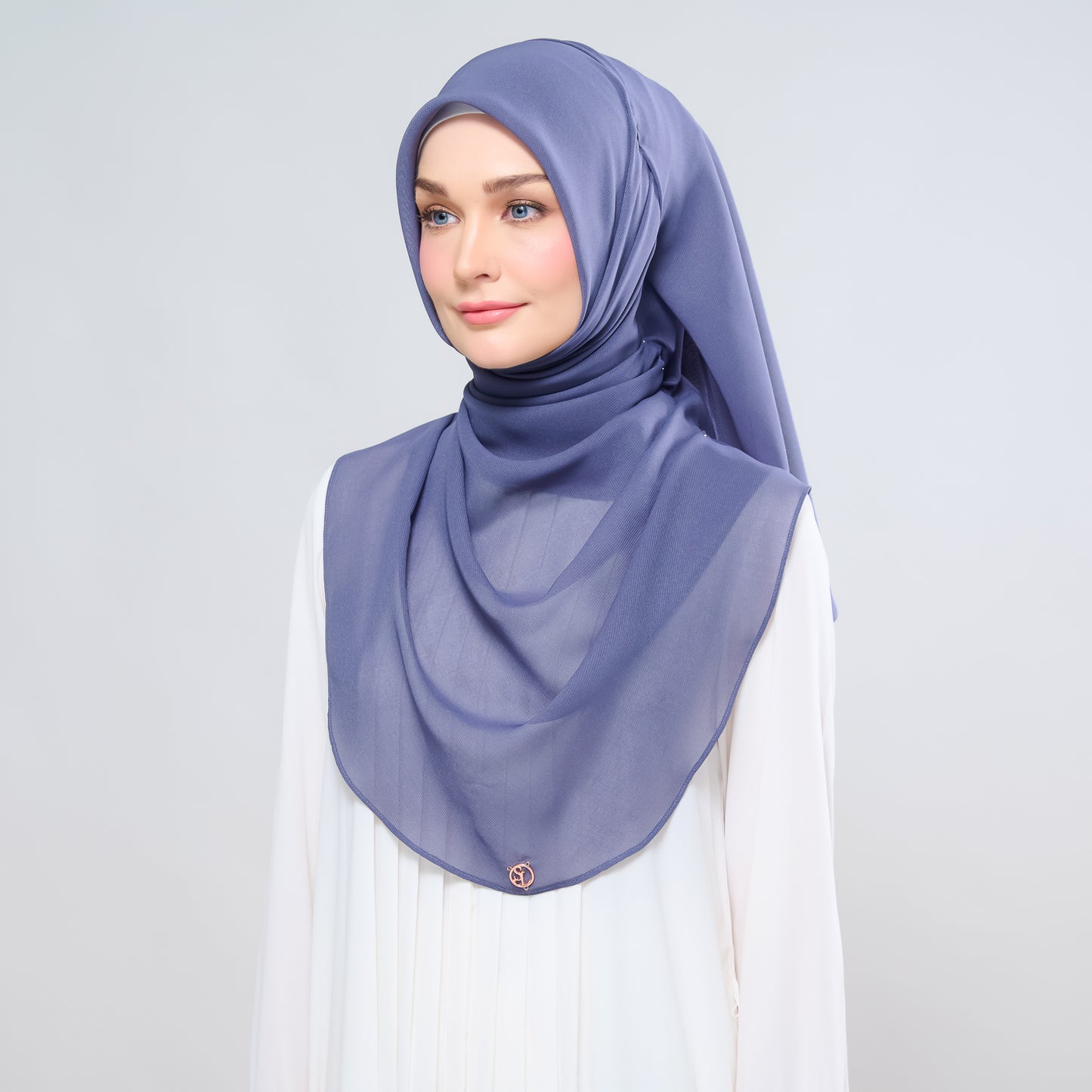 Hayfa Bawal Curve 48 in Heather