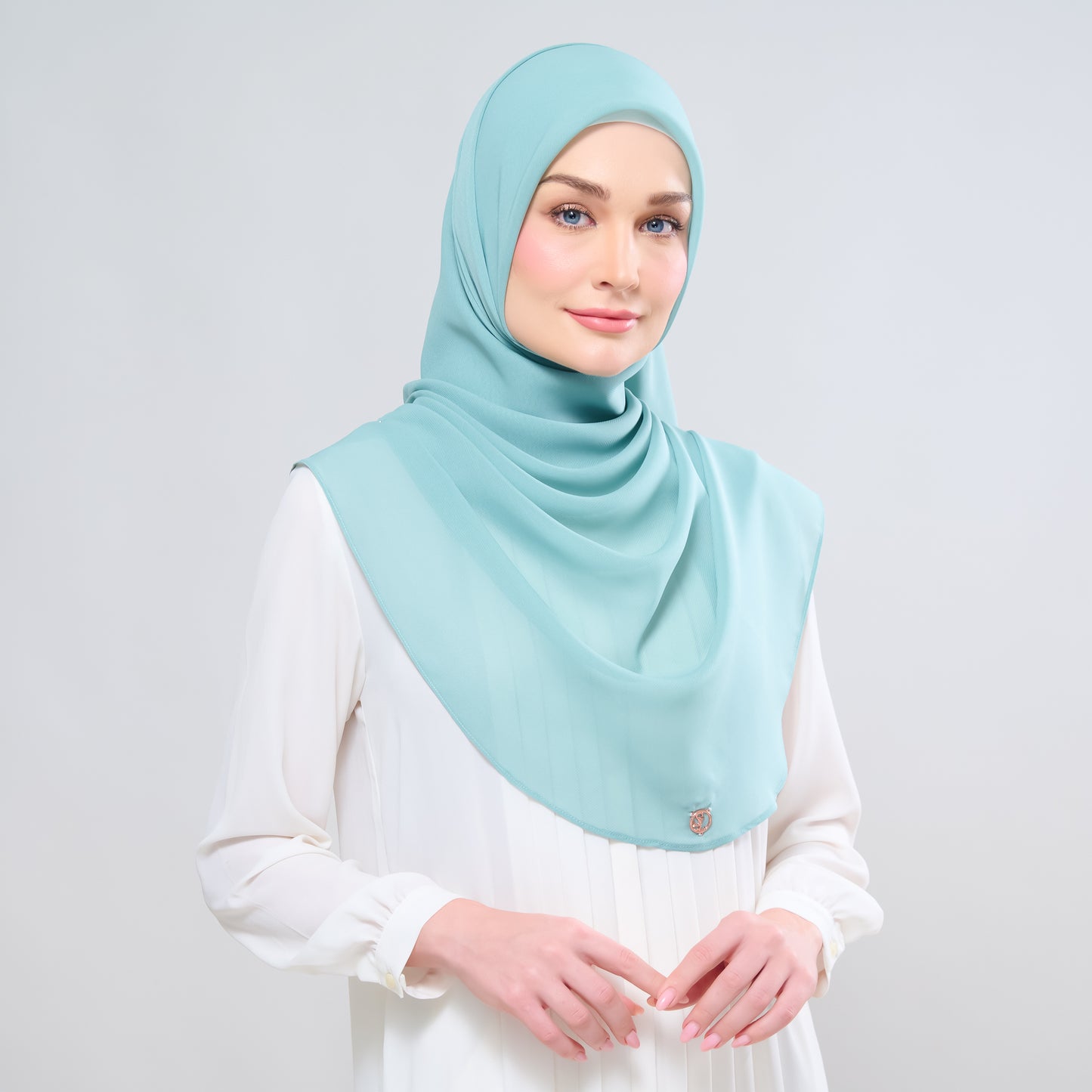 Hayfa Bawal Curve 48 in Turqouise