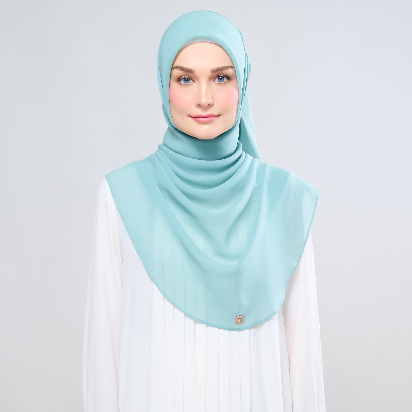 Hayfa Bawal Curve 48 in Turqouise