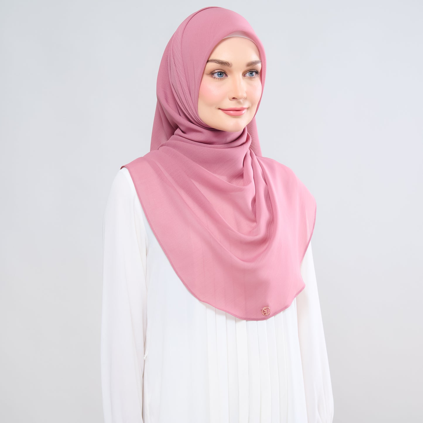 Hayfa Bawal Curve 48 in Pink Mauve